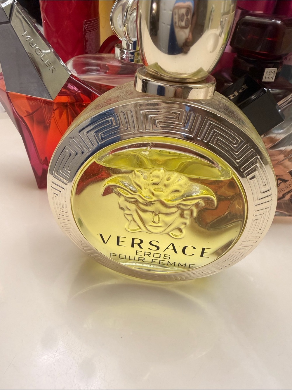 Versace Eros Pour Femme – Gold and Silver Bottle